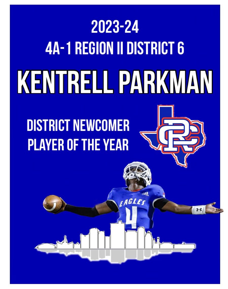 ✨All-DISTRICT CO-OFFENSIVE MVP✨

✨DISTRICT NEWCOMER PLAYER OF THE YEAR✨

Congratulations‼️We are proud of you! 
#HailCarter | 🦅🏈 | #txhsfb 
<a href="/Roxanne4FWISD/">Roxanne Martinez, FWISD Trustee</a>   @coach_murray 
<a href="/CRiversideHS/">Amon Carter-Riverside High School</a> <a href="/FWISDAthletics/">FWISD Athletics</a> <a href="/FortWorthISD/">Fort Worth Independent School District</a>