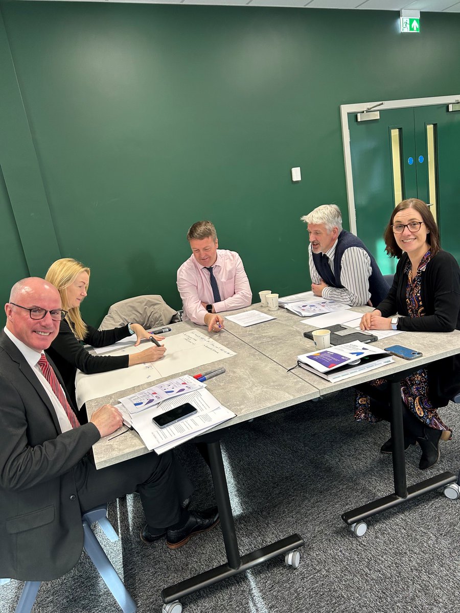 ncb_ni_tweets's tweet photo. Exciting day yesterday kicking off our Limavady Shared Education Evaluation, thank-you to @stmaryslim @limavadyhigh and @LimavadySEC for welcoming us &amp; the staff for participating in our first workshops. Thanks to QUB for supporting our Outcomes Based Accountability workshops! https://t.co/9IIwNPQ5kt