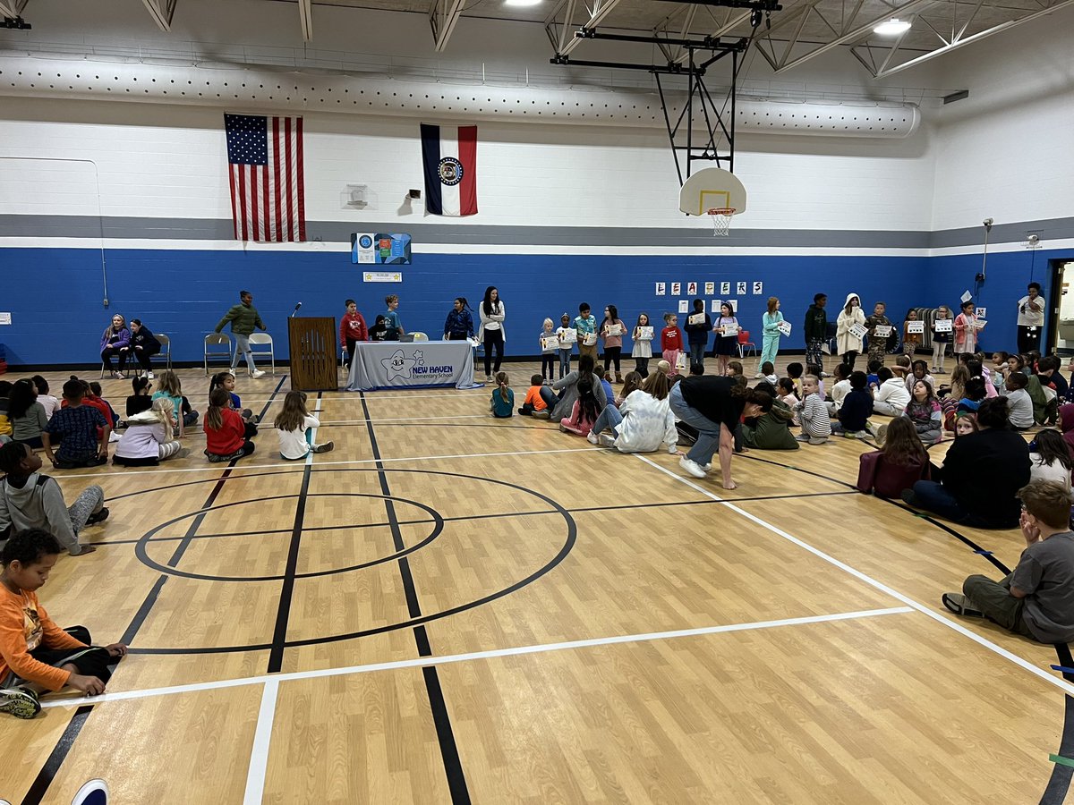 MsContrades's tweet photo. This morning was all about celebrating our scholars genius. We recognized 12 Star Leaders, 6 PEAS Award winners, and 34 Leader in Me ticket recipients! #NHELeadersShine! https://t.co/l9NtUmEPGx