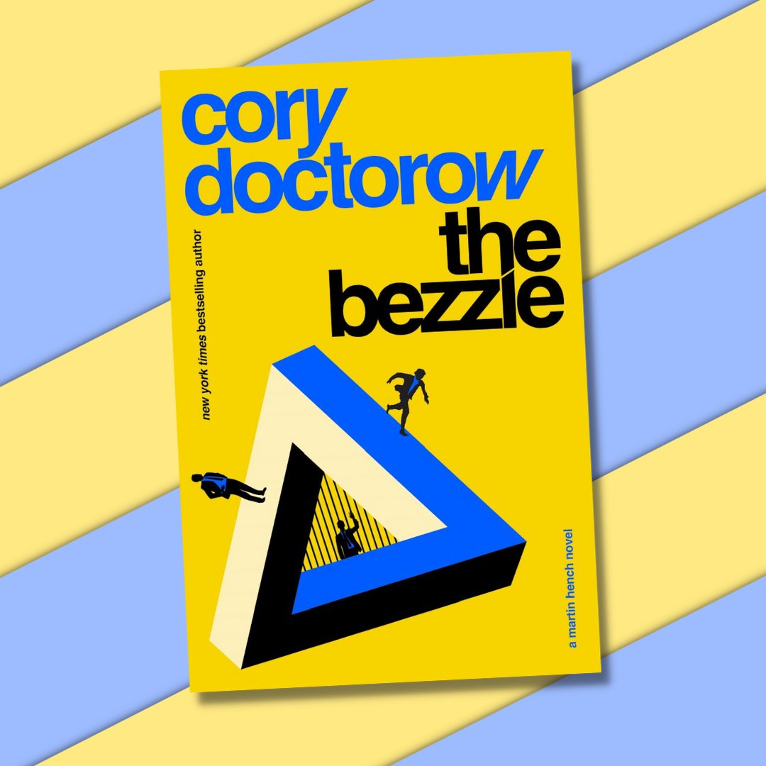 Tor Books (@torbooks) on Twitter photo Would you look at the time? It's #sweepstakes o'clock! We're giving YOU the chance to win an early copy of #TheBezzle by <a href="/doctorow/">Cory Doctorow NONCONSENSUAL BLUE TICK</a>. Just follow us, then like and retweet this post to enter. Best of luck, y'all!
#TheBezzleSweeps Would you look at the time? It's #sweepstakes o'clock! We're giving YOU the chance to win an early copy of #TheBezzle by <a href="/doctorow/">Cory Doctorow NONCONSENSUAL BLUE TICK</a>. Just follow us, then like and retweet this post to enter. Best of luck, y'all!
#TheBezzleSweeps