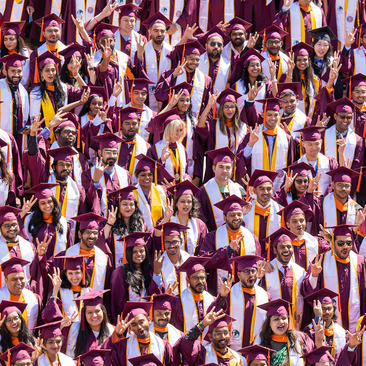 ASU's tweet photo. With 15,100+ students from 157 countries, ASU is proud to be named the top public university for international students for the third consecutive year!

Read more:  https://t.co/CPlx8XdUSh

 #InternationalStudentsDay https://t.co/cOvyq0fo4E