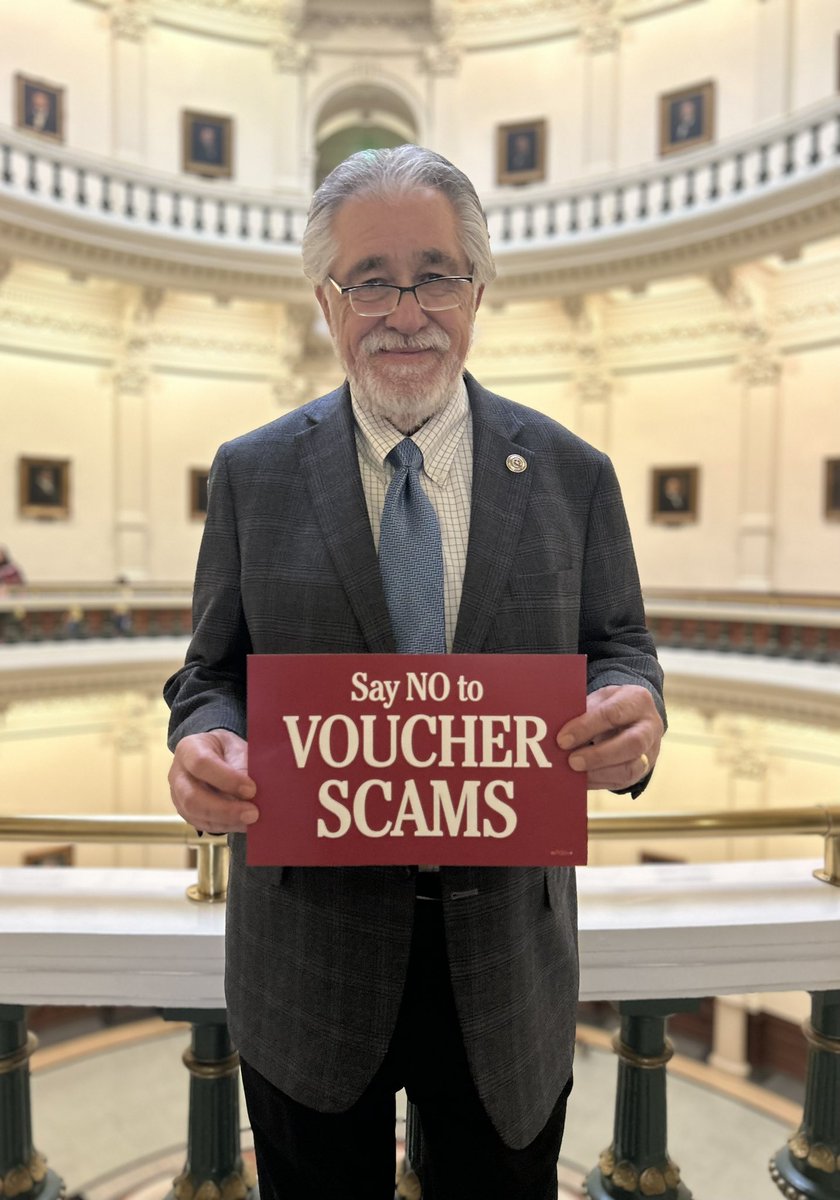 Voucher scams are on the floor of the Texas House today.

These scams defund our public schools and give our taxpayer dollars to unaccountable private schools.

I will never vote for a voucher scam. #txlege #SayNoToVouchers