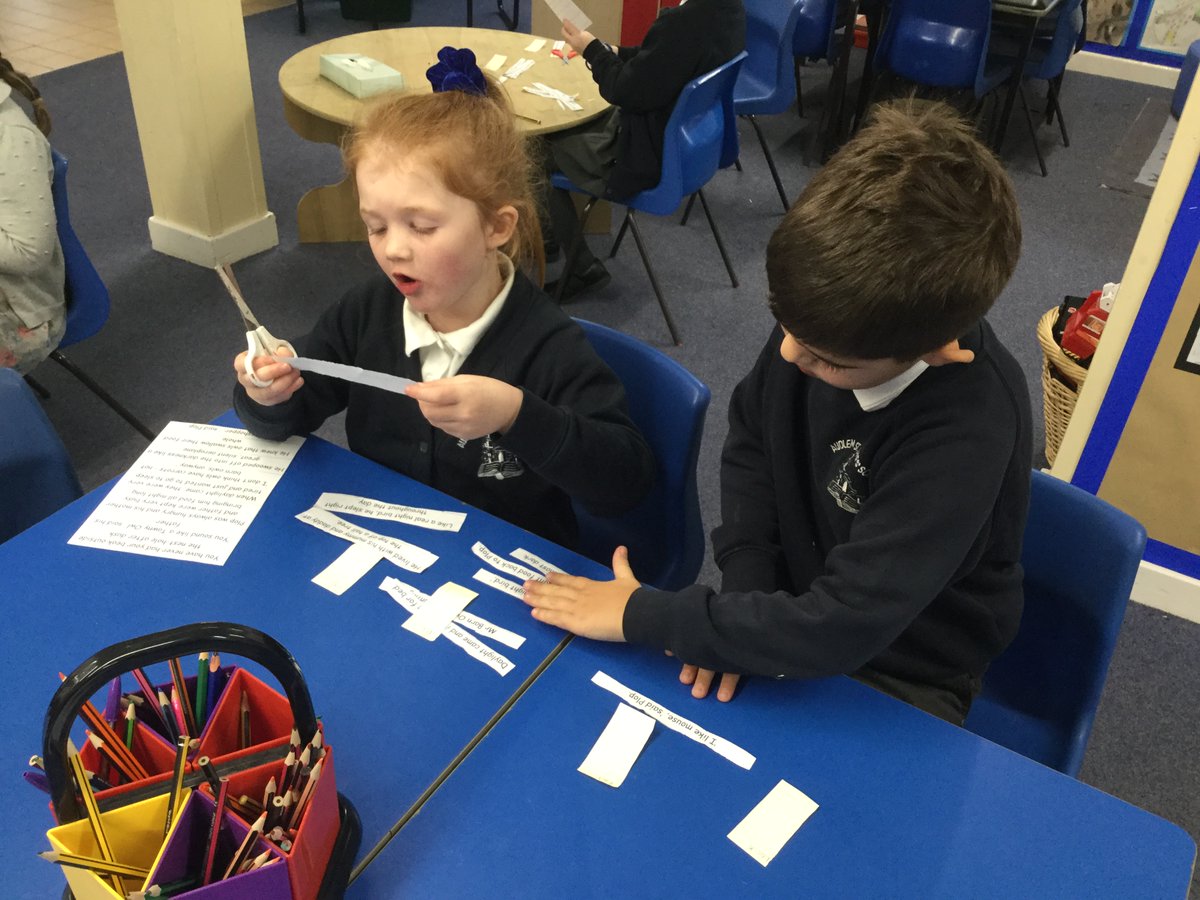This week the children sorted sentences from 'The Owl Who Was Afraid of the Dark'. The children were challenged to decide whether the sentences told us about what owls eat, where owls live, what owls do or how they look.