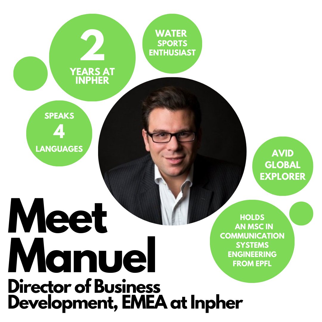inpher_io's tweet photo. 🌟 Meet Manuel, our Spectacular Director of Business Development, EMEA! 🌟
Follow along and stay tuned for more introductions to our talented team at #Inpher. ✨
#MeetTheTeam #InspiringInnovation #TeamworkMakesTheDreamWork https://t.co/EMqTftm4Un