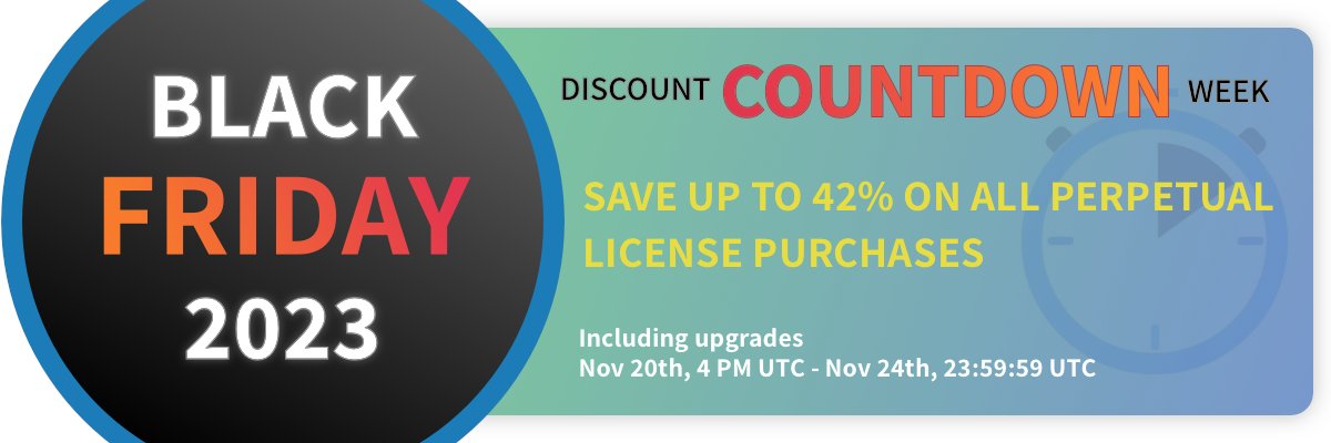 Starting from 4:00 pm UTC on Monday the 20th October, the countdown clock will start ticking with a whopping 42% off. But with every second the clock ticks, the discount drops - until it vanishes at the end  of Black Friday! Read all details here: non-lethal-applications.com/blog/black-fri…