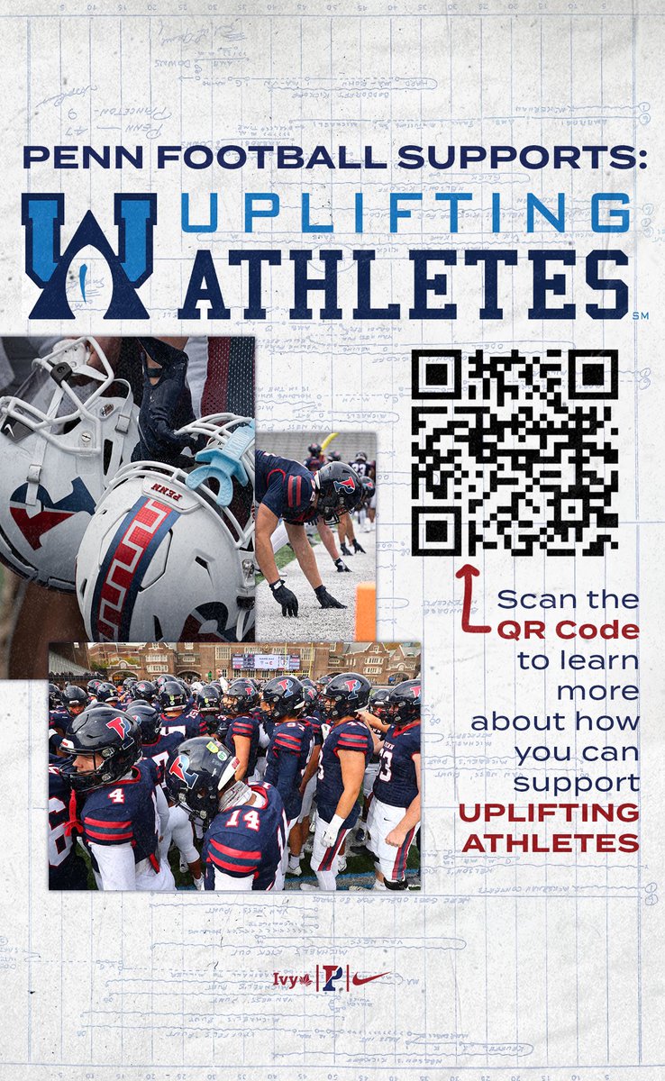 Learn more about how you could support <a href="/UpliftingAth/">Uplifting Athletes</a> by scanning the QR code.