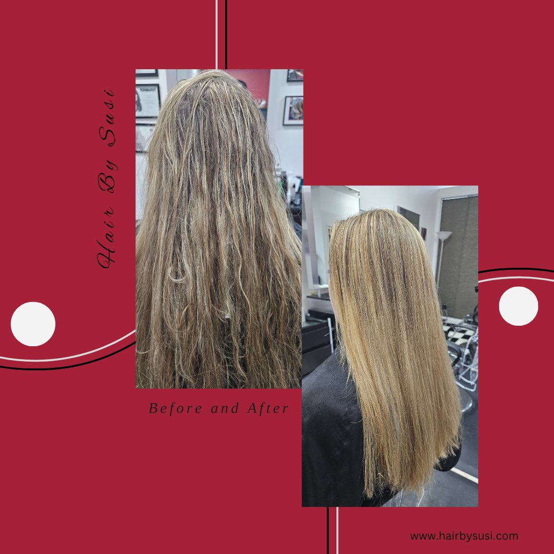 Winter Blonde  Before and After #hairbysusi #shermanct #newmilfordct #newfairfieldct #pawlingny #wella #wellasalon #beforeandafter #blondehair #winterblonde #colorandcut #color #ctstylist #womansfashion