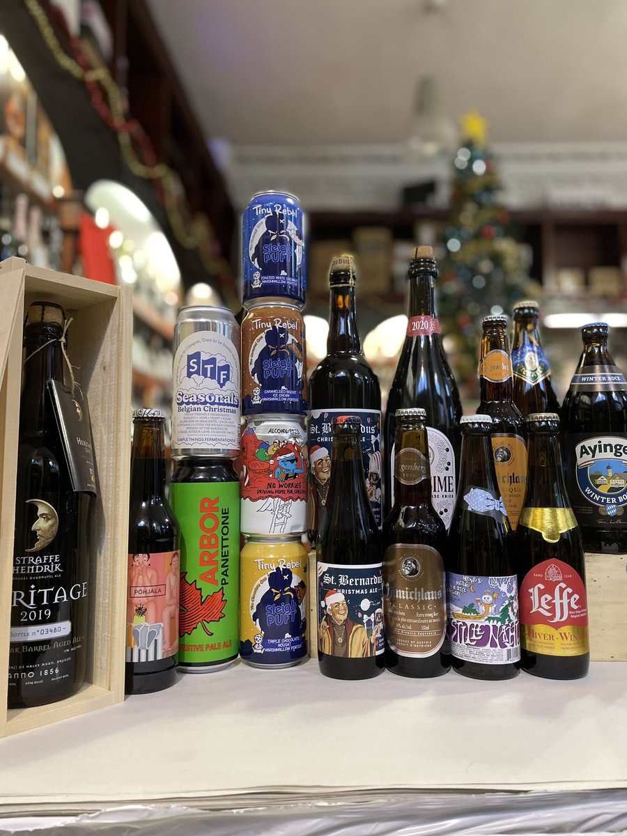 GreatGrogShop's tweet photo. Masses of new beers ft. Pilot, Otherworld, Overtone, Newbarns, Siren, Vault City, Holy Goat, Barney’s and more Christmas stock! 🍻 https://t.co/BworBctyGM