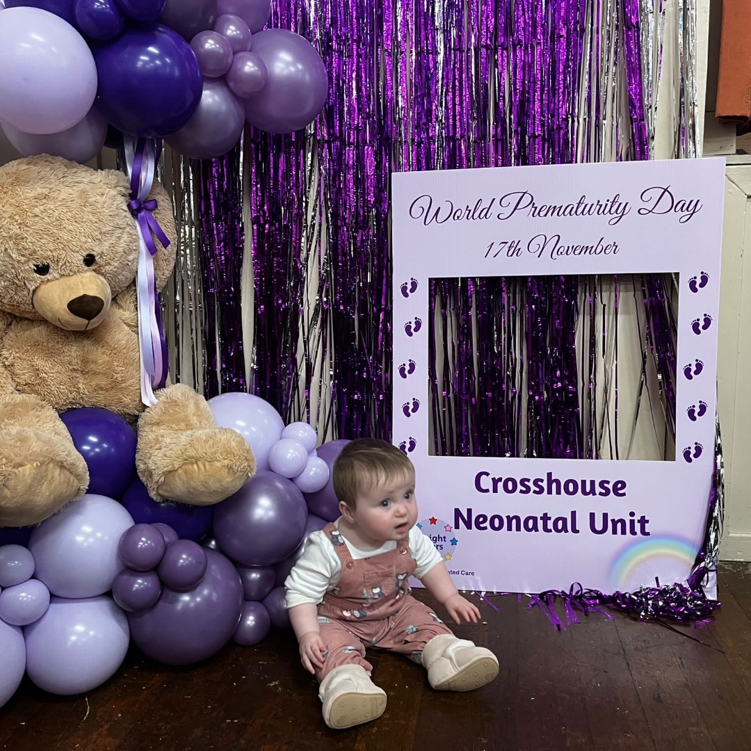 We were delighted to support the NHS Ayrshire And Arran Women and Children’s Service's coffee morning, celebrating our small but mighty heroes on #WorldPrematurityDay👶💪

Through a bake sale and raffle, the event raised a fantastic £571 for Crosshouse Children's Fund💜