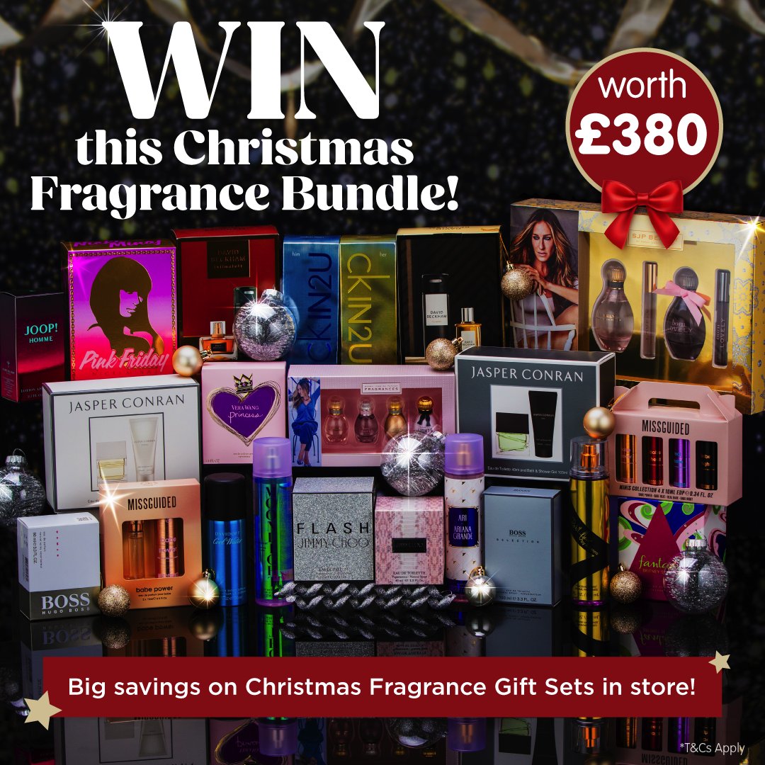 🎁 #COMPETITION TIME 🎁 We're making sure #Christmas is all wrapped up by giving away this incredible fragrance bundle worth £380 (with an RRP of £834) to ONE lucky winner! For a chance to #WIN, simply; 1) FOLLOW 2) RT 3) COMMENT #BMFragrance Competition ends 9am 24/11/23
