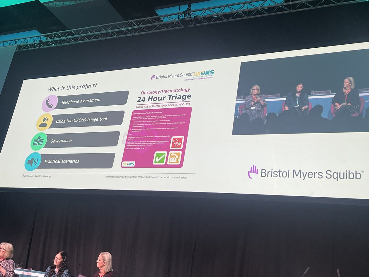 GayliWog's tweet photo. Excellent discussion and fantastic work around electronic training for oncology helpline triage ☎️ #UKONS2023 @philippajj @NaiClatsNurse @egglestoneuk https://t.co/Nr1TCSjNBl