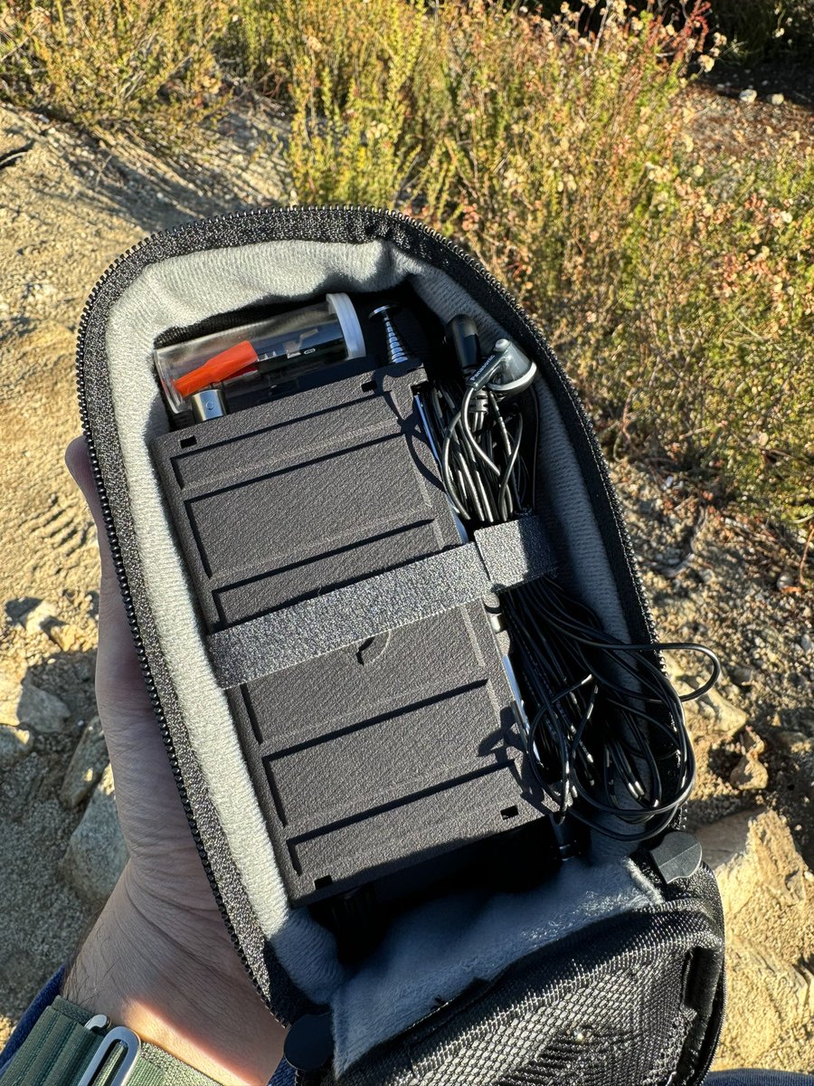 The TinyPaddle Plug works perfectly with the Elecraft KH1! It’s light to the touch, clears the AF and VFO knobs, and the carry tube fits snug in the bag! 

Buy one today at n6ara.com
Kits and Assembled units in-stock!