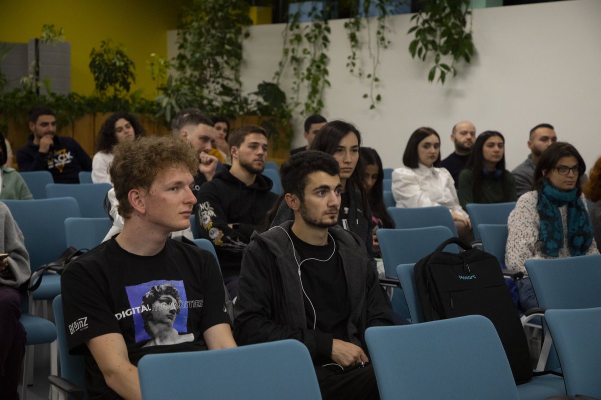 pydata_yerevan's tweet image. Yesterday,  #PyDataYVN November’s meetup hosted Nikolay Karpov from @nvidia, who presented steps on optimizing speech dataset preparation.🚀

Let’s take a look at how the meetup went, and stay tuned as the meetup video will be available soon.🤩