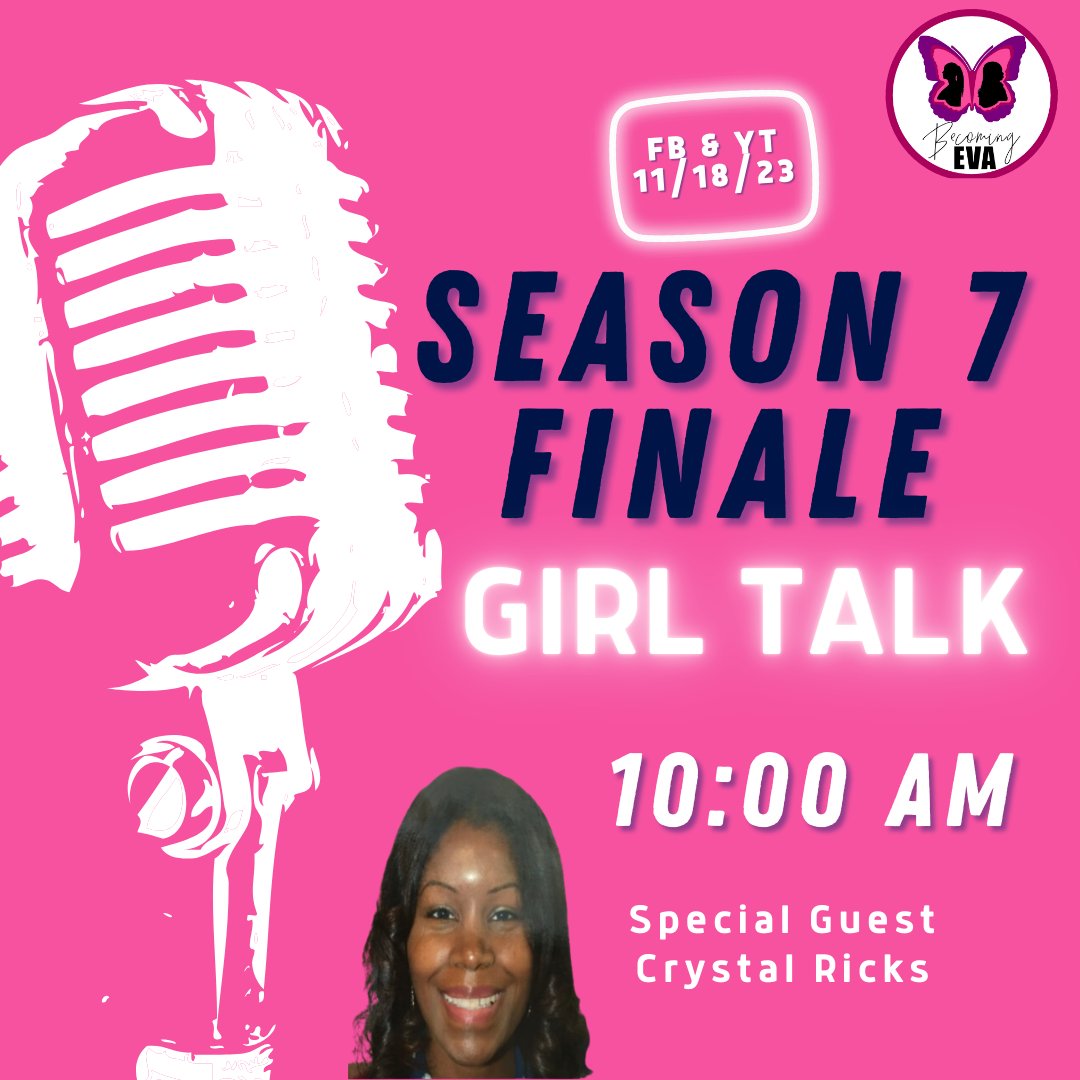 becomingeva2day's tweet photo. Can you believe it's already our Season 7 Finale???  We're catching up with the amazing @crysricks to recap the season.  You don't want to miss this!! 

#WhatsTrending #WhatHadHappenedWas #WomenSupportingWomen https://t.co/le0vCZGhY7