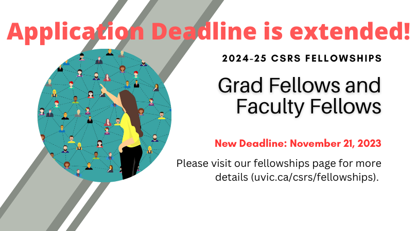 The CSRS fellowship application date has been extended to Tuesday, November 21, 2023.