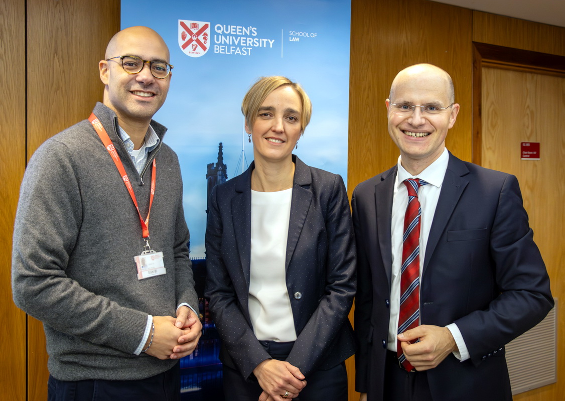 Today's at @qubschooloflaw we have been truly delighted to host Judge Krystyna Kowalik-Bańczyk of the EU General Court with a talk on the Court's case law on Brexit. We are thankful for sharing with us also insights into the possible impact of Brexit on adjudicating.