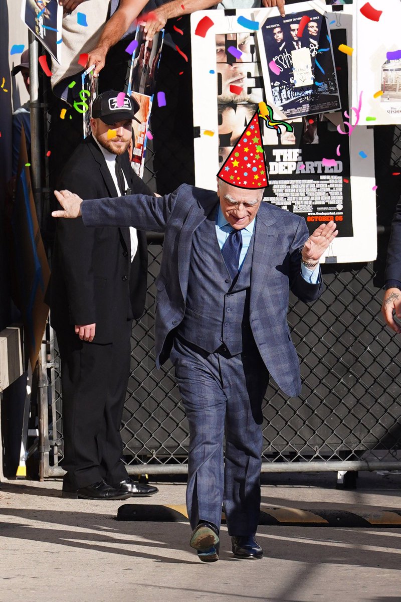 Happiest of birthdays to one of the best to ever do it, an undisputed vanguard of cinema, good ol' Marty Scorsese.

Check out our recent episode of Revue where we honor the King: bit.ly/49lYZdI