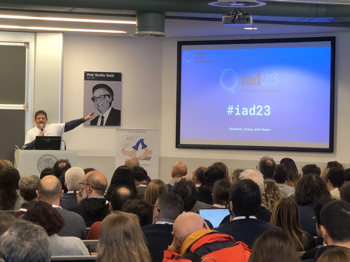 Officina presente come ogni anno ad #IAD23

Un’intensa corsa fra le numerose proposte dell’Unconference del Venerdì 

Grazie <a href="/AgileMovementIT/">Italian Agile Movement</a> per questa proficua giornata

A domani!!!