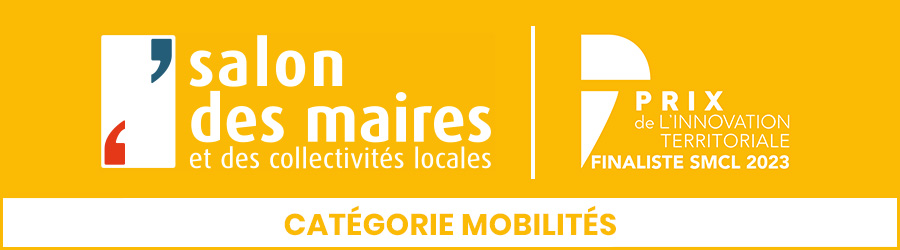 Nous sommes finalistes aux Prix de l'Innovation <a href="/salondesmaires/">Salon des Maires et des Collectivités</a> | Catégorie Mobilités avec notre projet #TerrMoov. Pitch mardi 21 à 12.30 | Arène l'Innovation - Pavillon 4