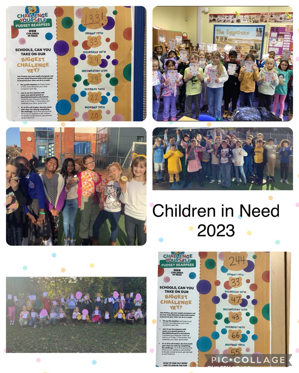 From bearpees to bake sales, the children in year 4 have had a great day raising awareness for Children in Need! @sfsmtweets #childreninneed