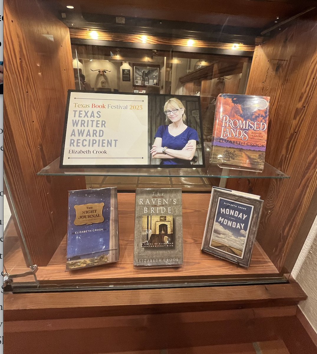 TheWittliff's tweet image. Elizabeth Crook is a prize-winning novelist and the author of six books. She will be speaking at the Wittliff on November 30th about her new novel, The Madstone! See our website for details on the event! All events are free and open to the public.#TXST #AlkekLibrary #TheWittliff