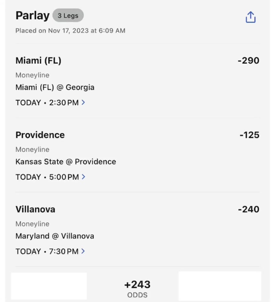 TPParlays's tweet photo. Today brings us good college basketball during each slate and we have action on all of them!

+243 

#CBB #ESPNBet #GamblingTwitter https://t.co/sWqpO8PNGV