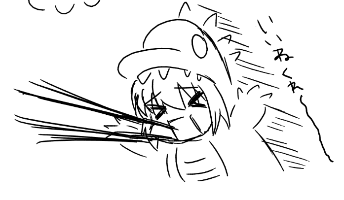 絵チャ中