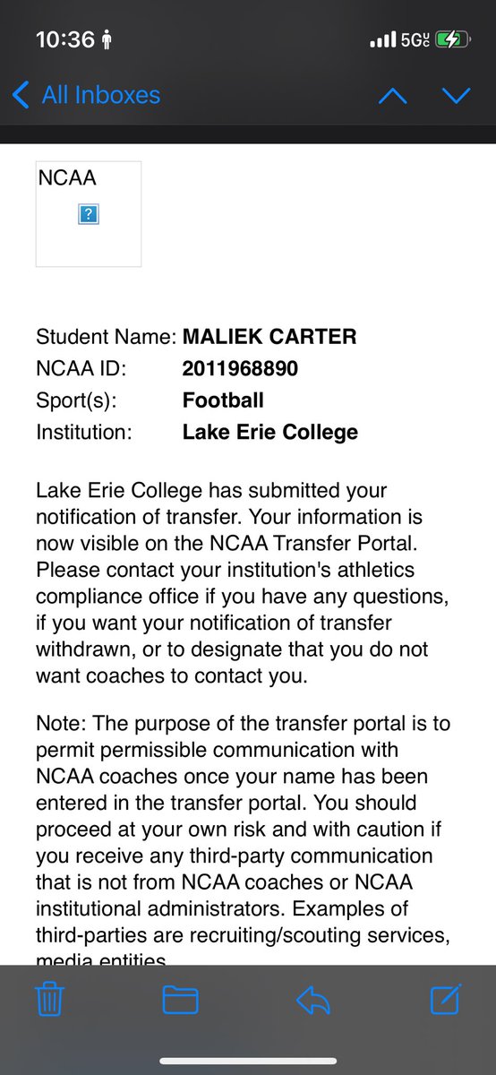 chosen1mc's tweet photo. 6’2 215 Hybrid TE/ATH || 2 years of eligibility remaining and a redshirt year || Recruitment 100% open, Film below !
Contact : 9048849477
GPA: 3.4
#Godsplan https://t.co/gZlCDMb5GK