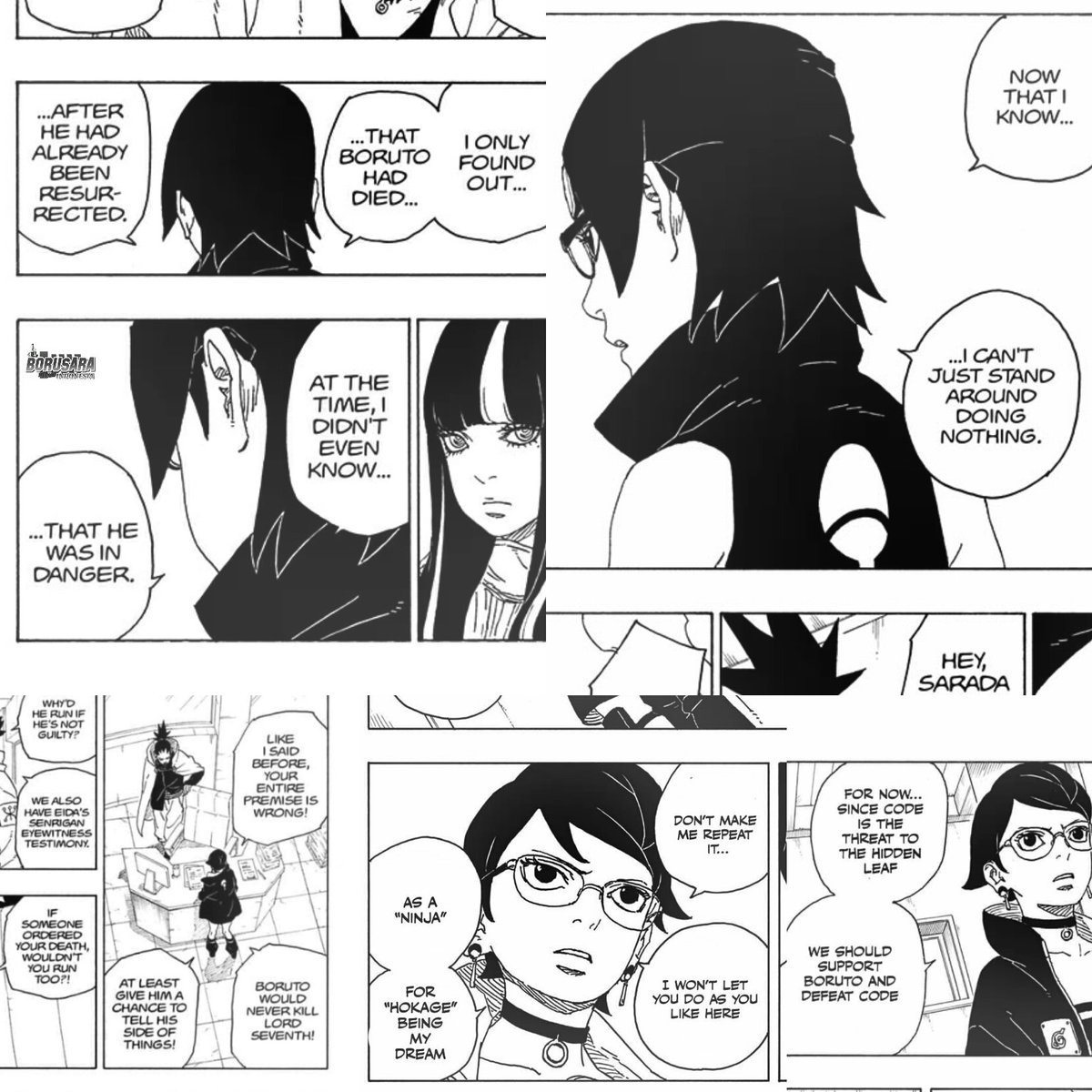 YORINO on X: Sarada Timeskip lets gooooo #BORUTO