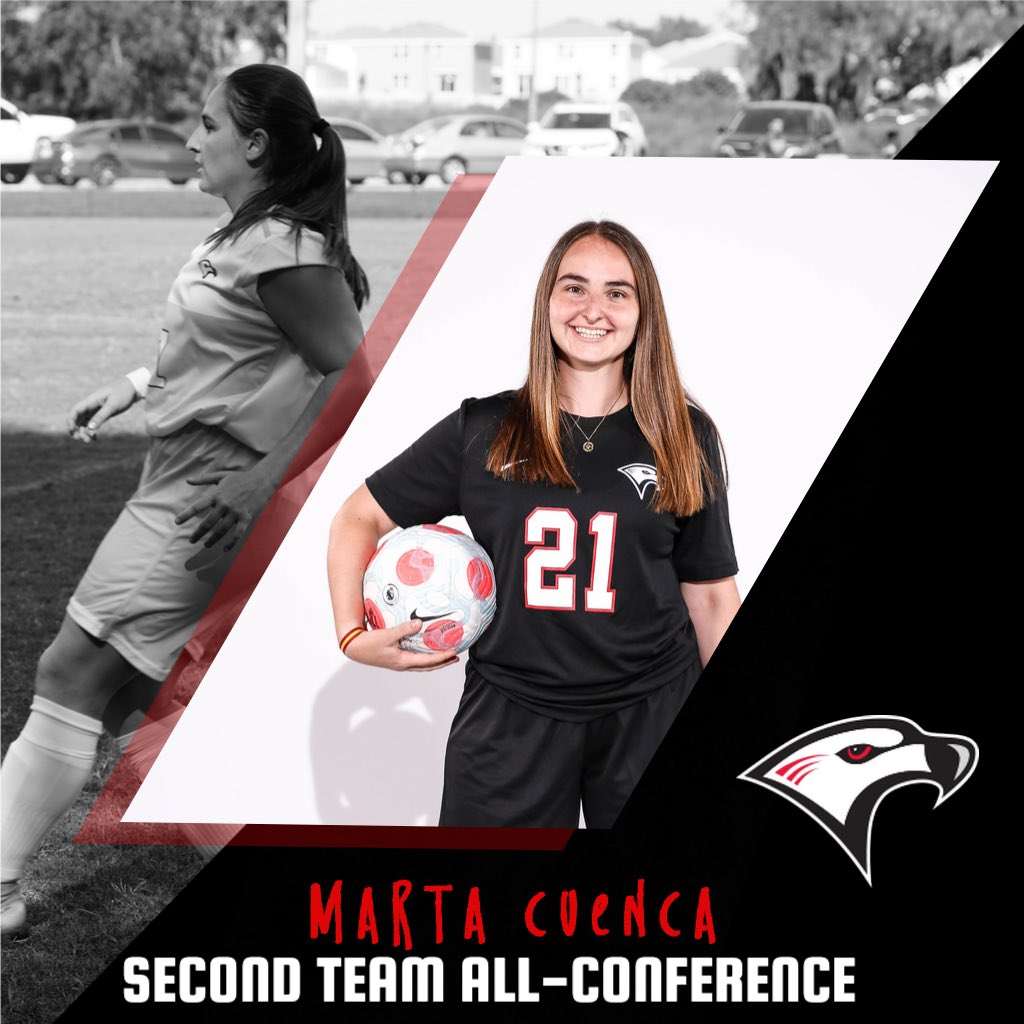 fc_wsoc's tweet photo. Congratulations to Marta Cuenca on being named Second Team All-Conference by the CAC! Cuenca played and started in all 16 games and scored 2 goals and added 2 assists while posting a .333 shot on goal percentage. Congratulations Marta! 

#WeAreFC https://t.co/vijQYxJUZ3