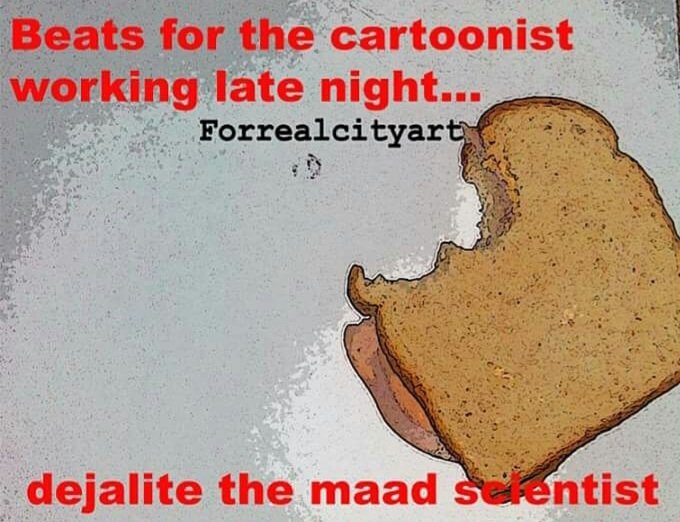 DarrellDenson's tweet photo. Beats for the cartoonist working late night..... https://t.co/DtMyunDrtN