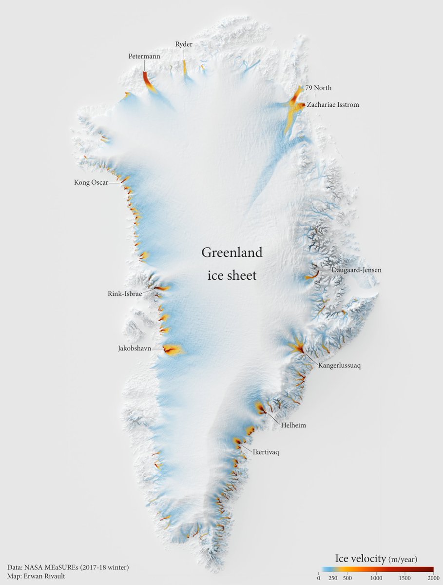 #30DayMapChallenge Day 17: Flow

Visualising the flow of ice in Greenland