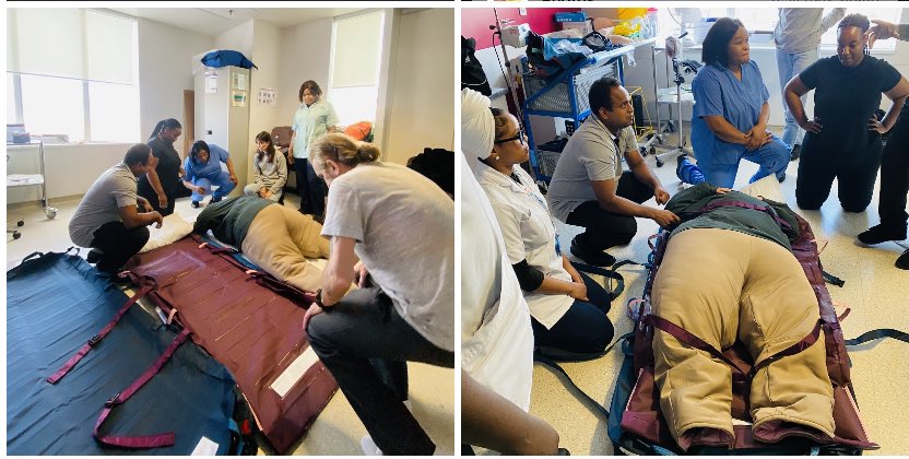 PtSayson's tweet photo. Thank you 13th floor of @RoyalLondonHosp @NHSBartsHealth for embracing an #inclusive #healthcare education that respects the #diversity of patients. @Moving_Handling @BH_Academy #BariatricHandling
#BariatricCare #BariatricEquipment #BariatricPatientHandling #HoverJack #HoverMatt https://t.co/KKJZyd63zl