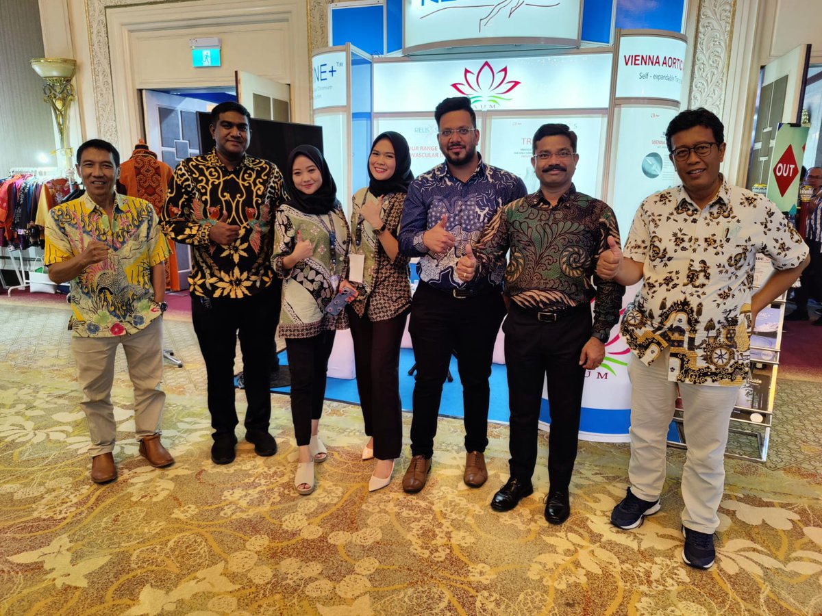 relisysmedical's tweet image. Glimpses of our participation on Day 2 at ISICAM 2023, Jakarta, Indonesia!

#isicam2023
#relisysmedicaldevices
#cardiovascularintervention
#structuralheart
#tricvalvelivecase
#tricvalvetalk
#cardiovasculardisease
#healthcareinnovation
#shangrilajakarta
#indonesia
@relisysmedical