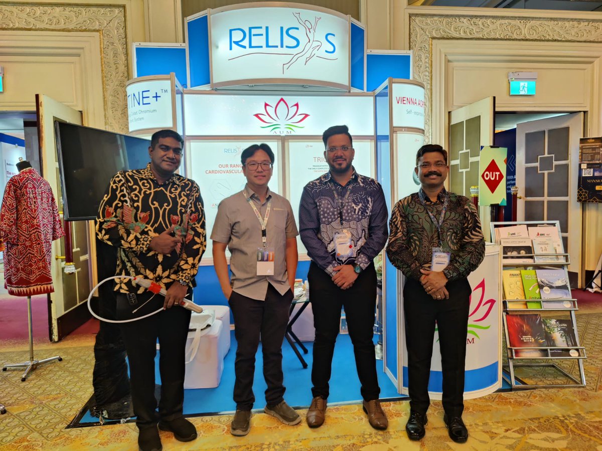 relisysmedical's tweet image. Glimpses of our participation on Day 2 at ISICAM 2023, Jakarta, Indonesia!

#isicam2023
#relisysmedicaldevices
#cardiovascularintervention
#structuralheart
#tricvalvelivecase
#tricvalvetalk
#cardiovasculardisease
#healthcareinnovation
#shangrilajakarta
#indonesia
@relisysmedical