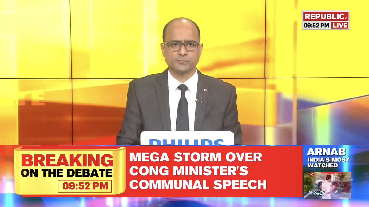 republic's tweet photo. #CongMuslimCard | Congress is playing a dangerous game. This is creating more cracks within the social fabric: Rashmi Samant (@RashmiDVS), Activist

Watch The Debate #LIVE and fire in your views with the hashtag - https://t.co/RX6ifSvbmg

#Congress #ZameerKhan #AshneerGrover #Deepfake #PMModi