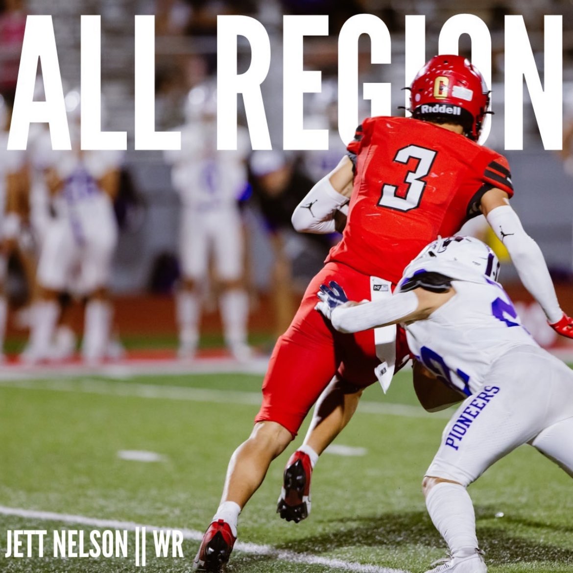 Grateful to be named to the all region 3 team! @cavemanfootball