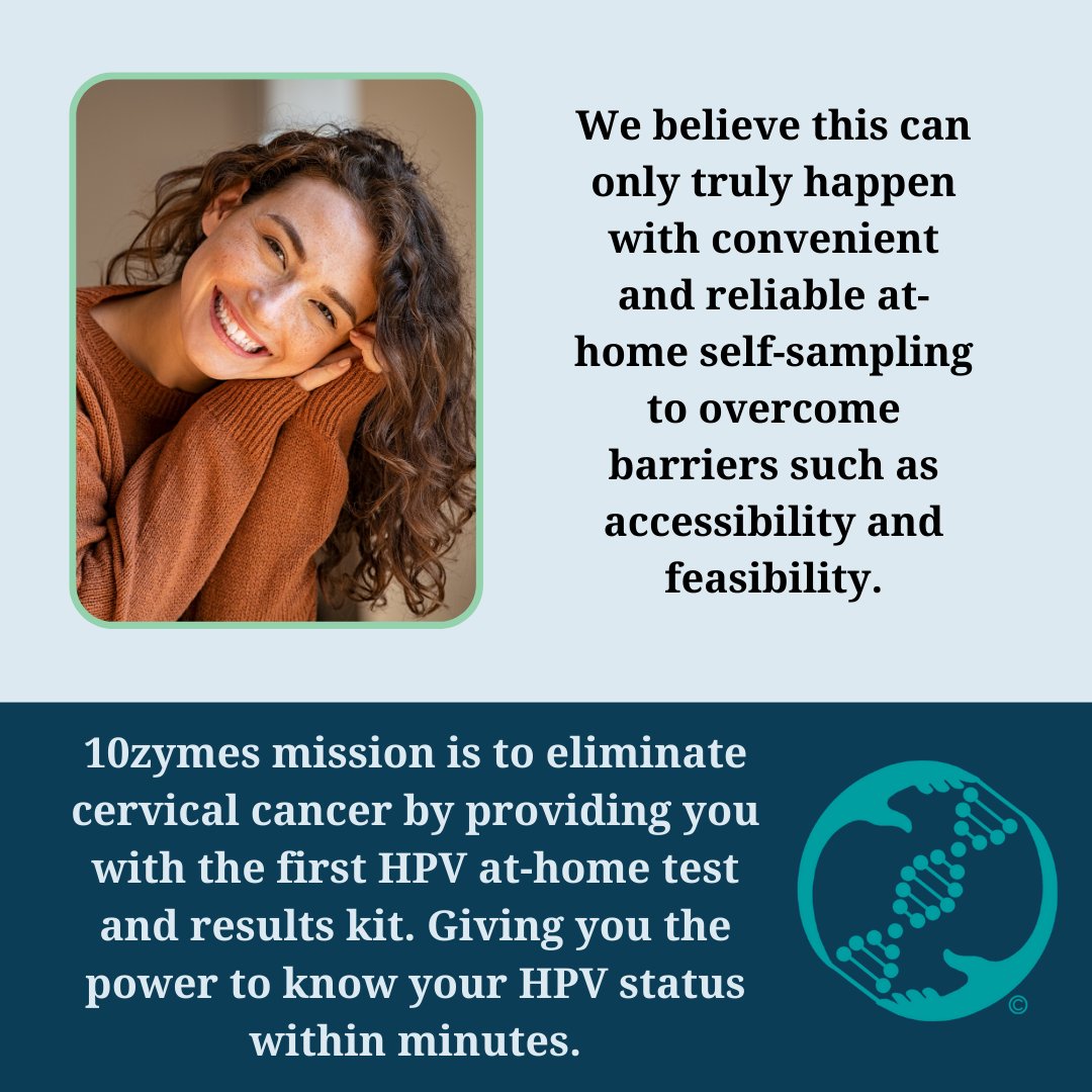 Join the movement for a cervical cancer-free future! NHS England vows to eliminate cervical cancer by 2040. Explore insights by Rhianne Kiley and discover 10zyme's empowering at-home HPV testing kit. Learn more at 10zyme.com/en/blog/nhs-en…. #CervicalCancerElimination #10zyme