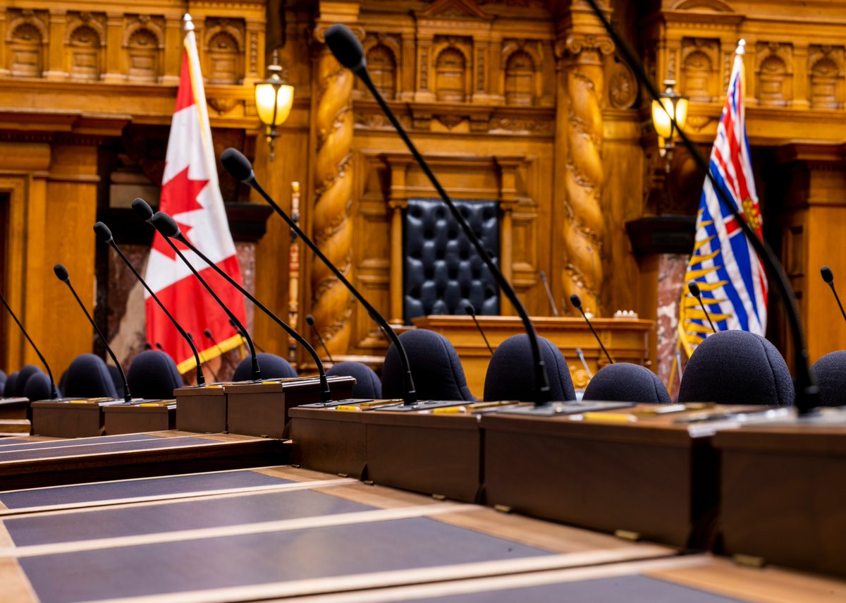 This week is the last scheduled sitting week of the #BCLeg fall sitting period. Get caught up on the action from this sessional period: 📖Read the Hansard transcripts: bcleg.ca/3ZaPicj. 📝Check the progress of bills: bcleg.ca/3Xm5Ex9. #BCpoli