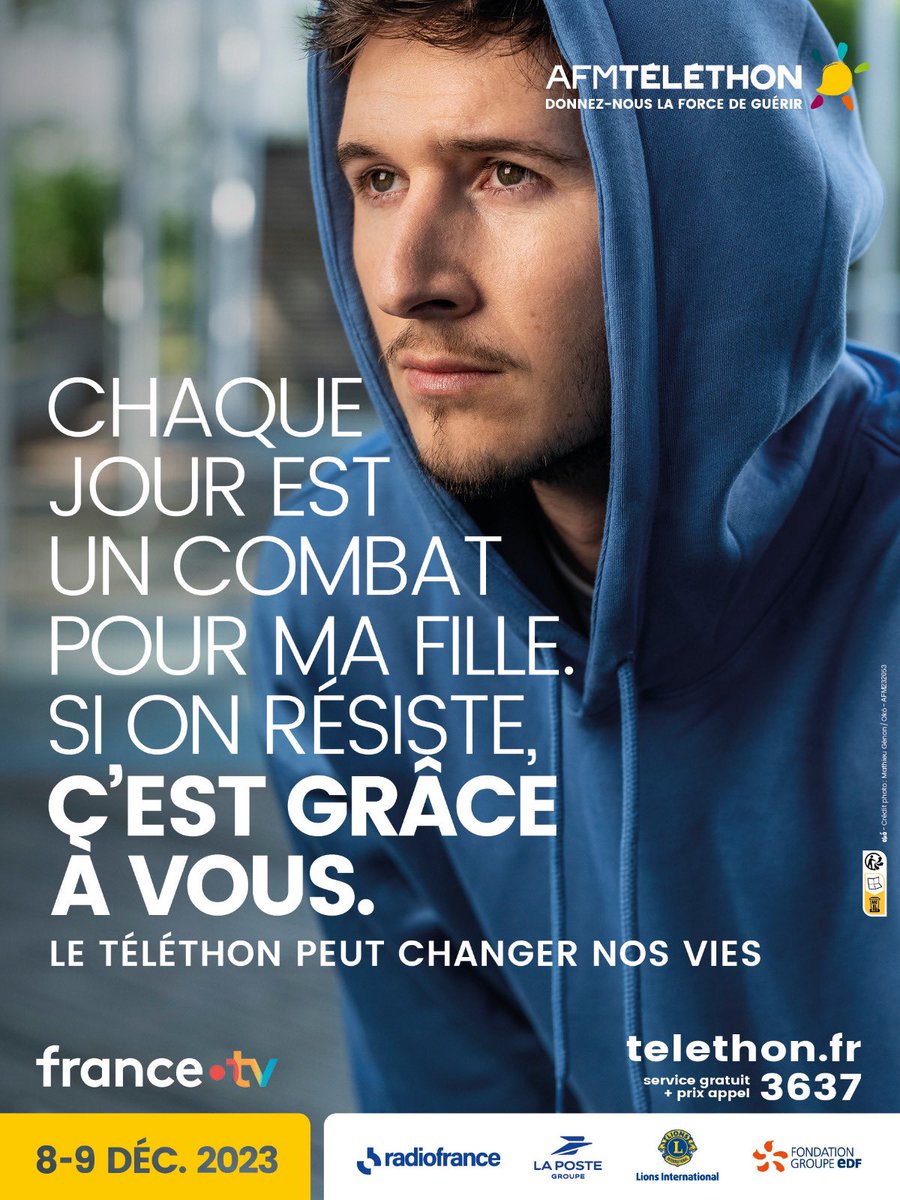 #Telethon2023 C'est parti pour faire des dons défiscalisés don.telethon.fr avec <a href="/Fondation_EDF/">Fondation groupe EDF</a>  ; et vous, vous faites quoi pour changer la vie de Léon ? <a href="/Telethon_France/">AFM-Téléthon</a> <a href="/sybille_jean/">Jean Yves Sybille</a>