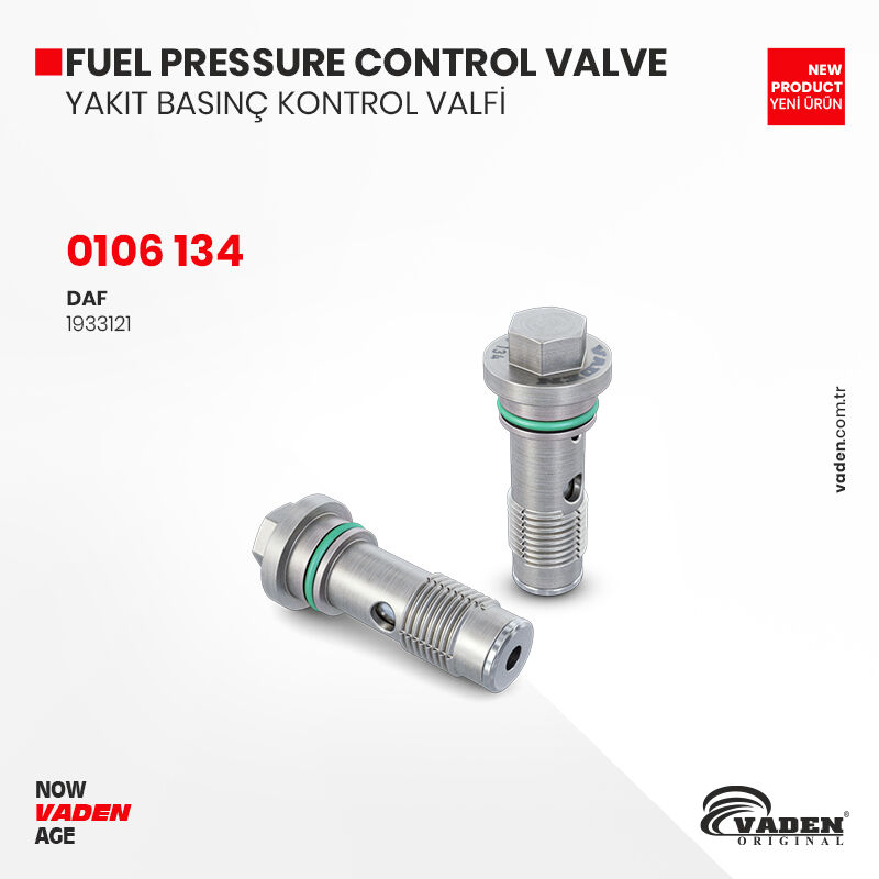 WEEK 46 NEW PRODUCTS
2023 - 46. HAFTA YENİ ÜRÜNLER

FUEL PRESSURE CONTROL VALVE
0106134

DAF
1933121

vaden.com.tr/tr/Products/De…
vaden.com.tr

#vaden #nowvadenage #compressor #airbrakecompressor #bremse #knorrbremse #sparepart #wabco #truck #engineer