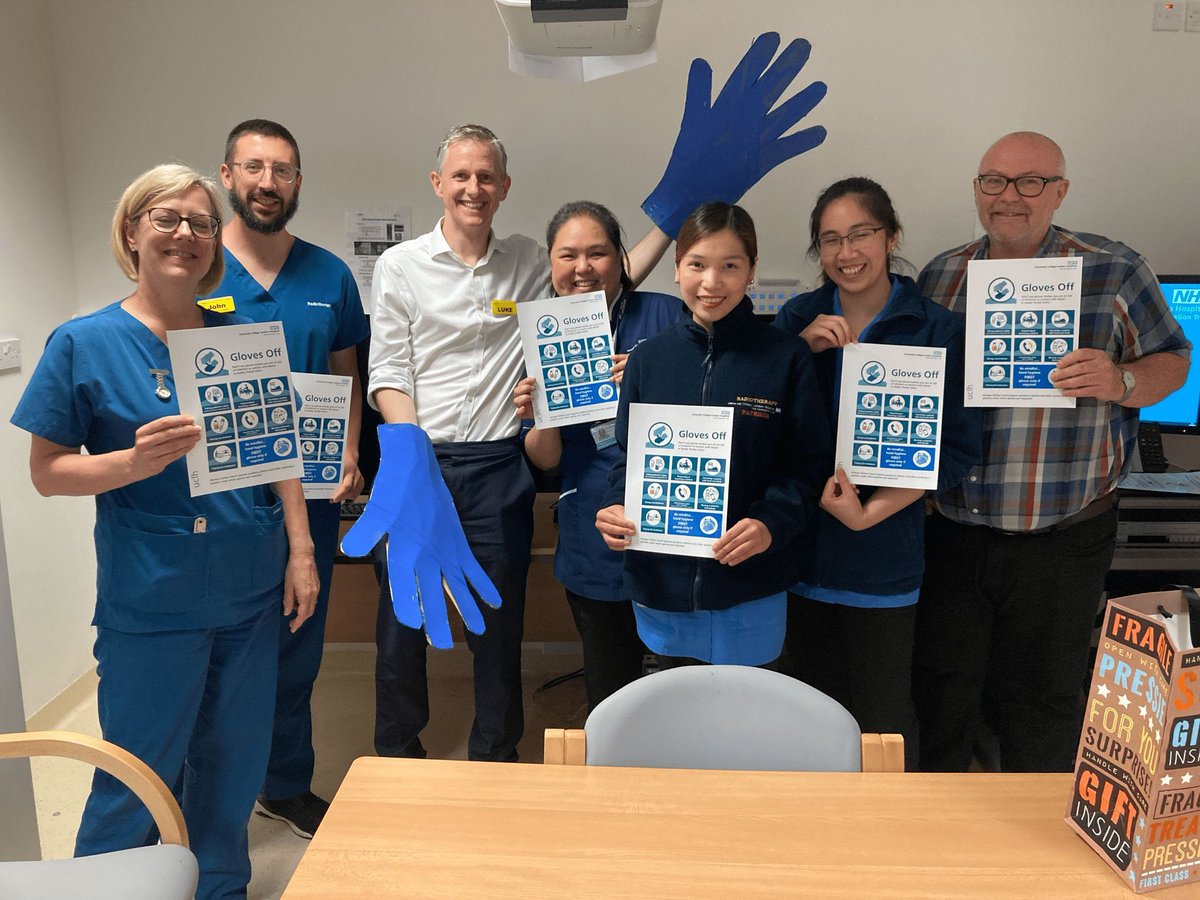 Fabulous to see Intensive Care Society supporting #GlovesOff.  With 100+ gloves used per patient per day on typical ICU, units can reduce unnecessary use &amp; actually improve infection control. <a href="/fernie0207/">Elaine Thorpe</a> &amp; <a href="/uclh/">UCLH</a> colleagues have been great on this. See: buff.ly/3Y4z0Sx