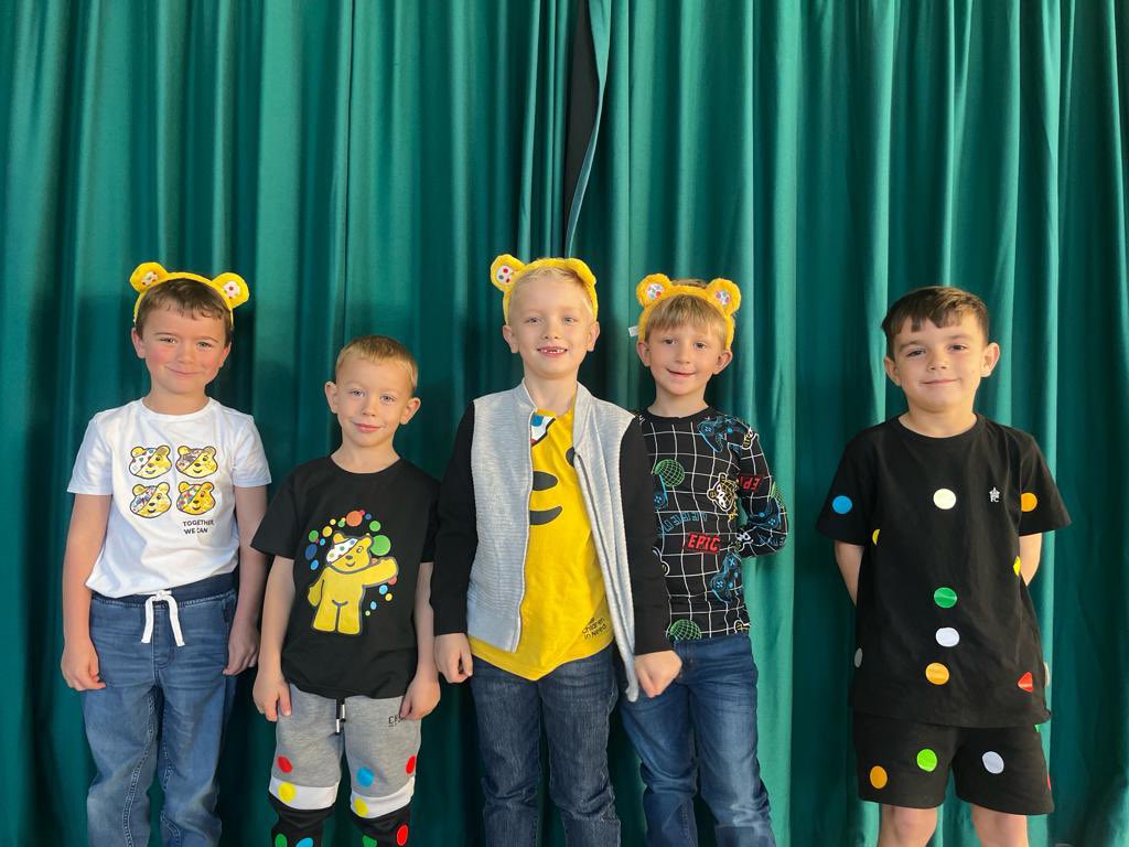 We had great fun at our Children in Need  talent show today! #pudseybear