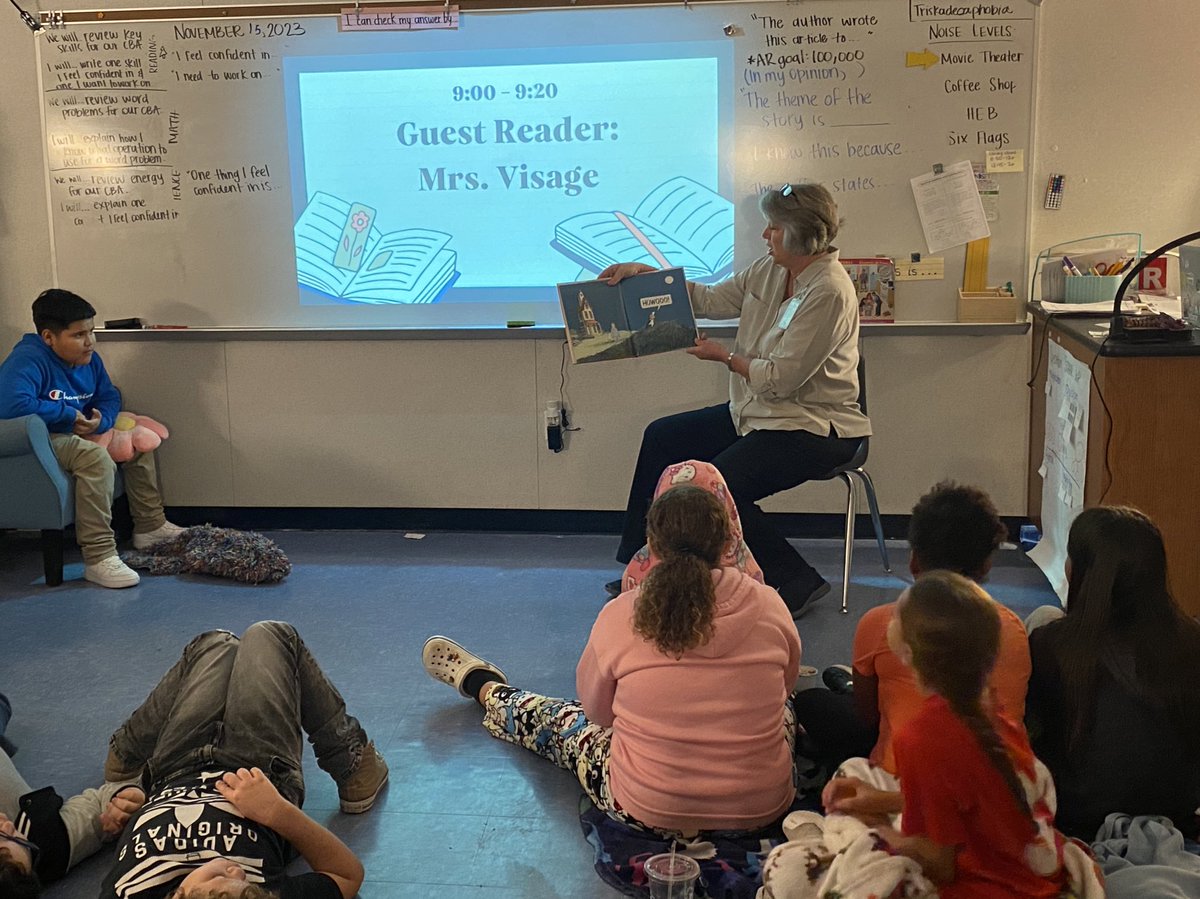 We’re celebrating our Reading WIG Day with our first guest reader of the day! Thank you <a href="/KristiVisage/">Kristi Visage</a> for stopping by &amp; sharing your love of reading 🙌🏼 
#ExpeditionExceLLence #NAVProud