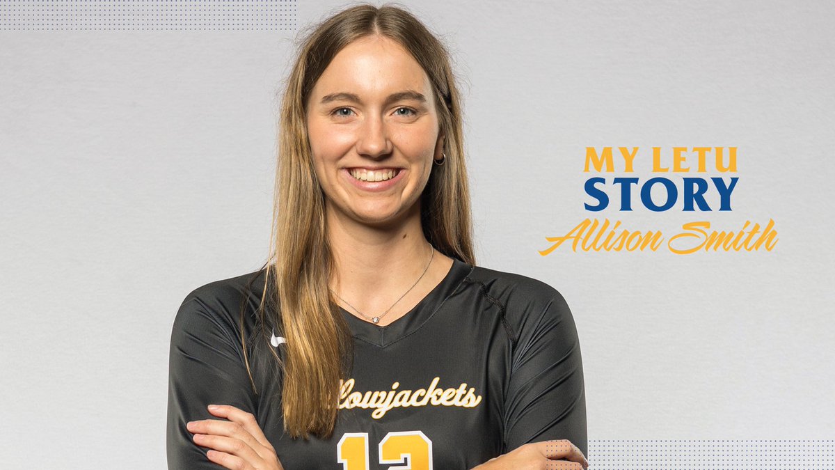 MY LETU STORY: Allison Smith 'Being a YellowJacket has taught me that I am called to pursue excellence and glorify God through my actions.' Read about Allison's journey to LeTourneau and the impact it made on her ⬇️ letuathletics.com/news/2023/11/1… #LeTourneauBuilt #d3vb #whyd3