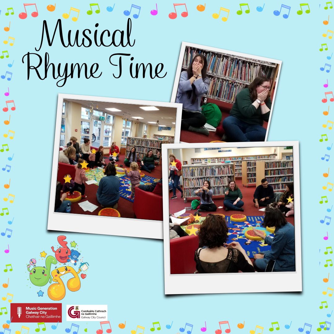 Our Musical Rhyme Time was great fun this morning! It's on every Friday at 11.30am, so why not come along next week and join in?! #rhymetime #music #parentandbaby #AtYourLibrary #FreeEvent