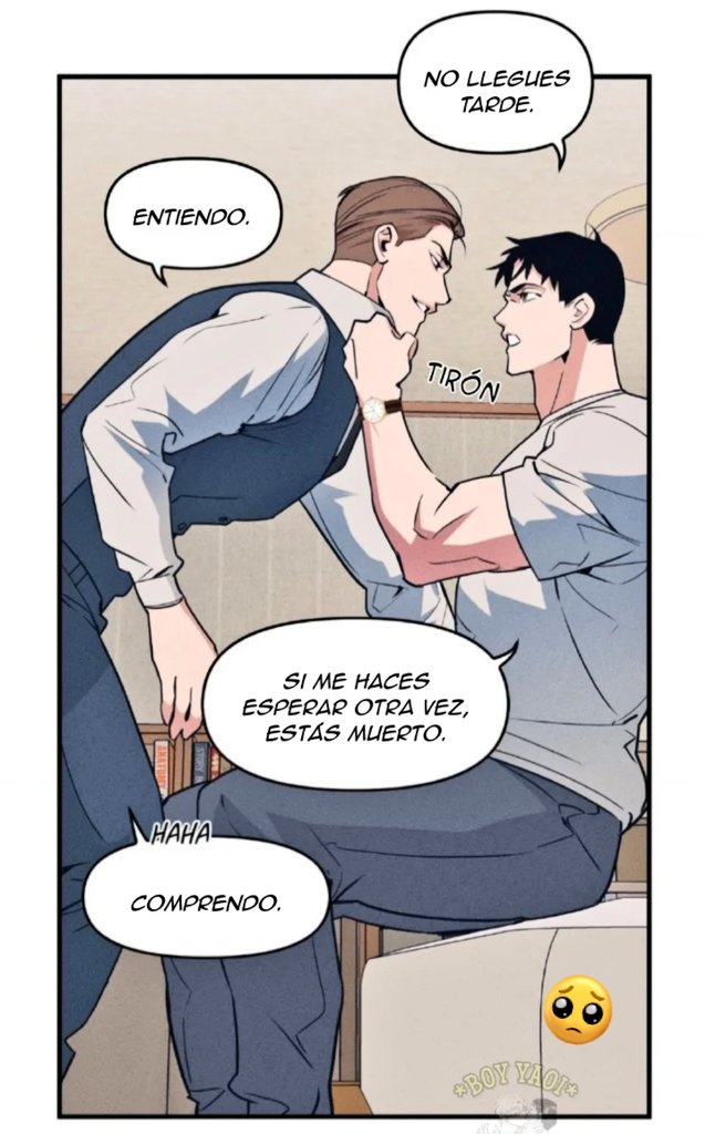 LaOtakujoshi20's tweet photo. Su mirada me mato *se muere xd* 
 que pinch* verduritas tiene 😳
Que castigo tan más rico 😋

#FullVolumen #BL #Yaoi https://t.co/qLfaMWcx7P