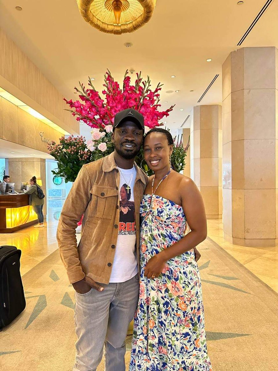 Barbie Kyagulanyi and I wish the Kyabazinga of Busoga and the entire Kingdom and Country, a lovely Royal Wedding  tomorrow.

"He who finds a wife finds a good thing, and obtains favour from the Lord" - Proverbs 18:22.
#BusogaRoyalWedding