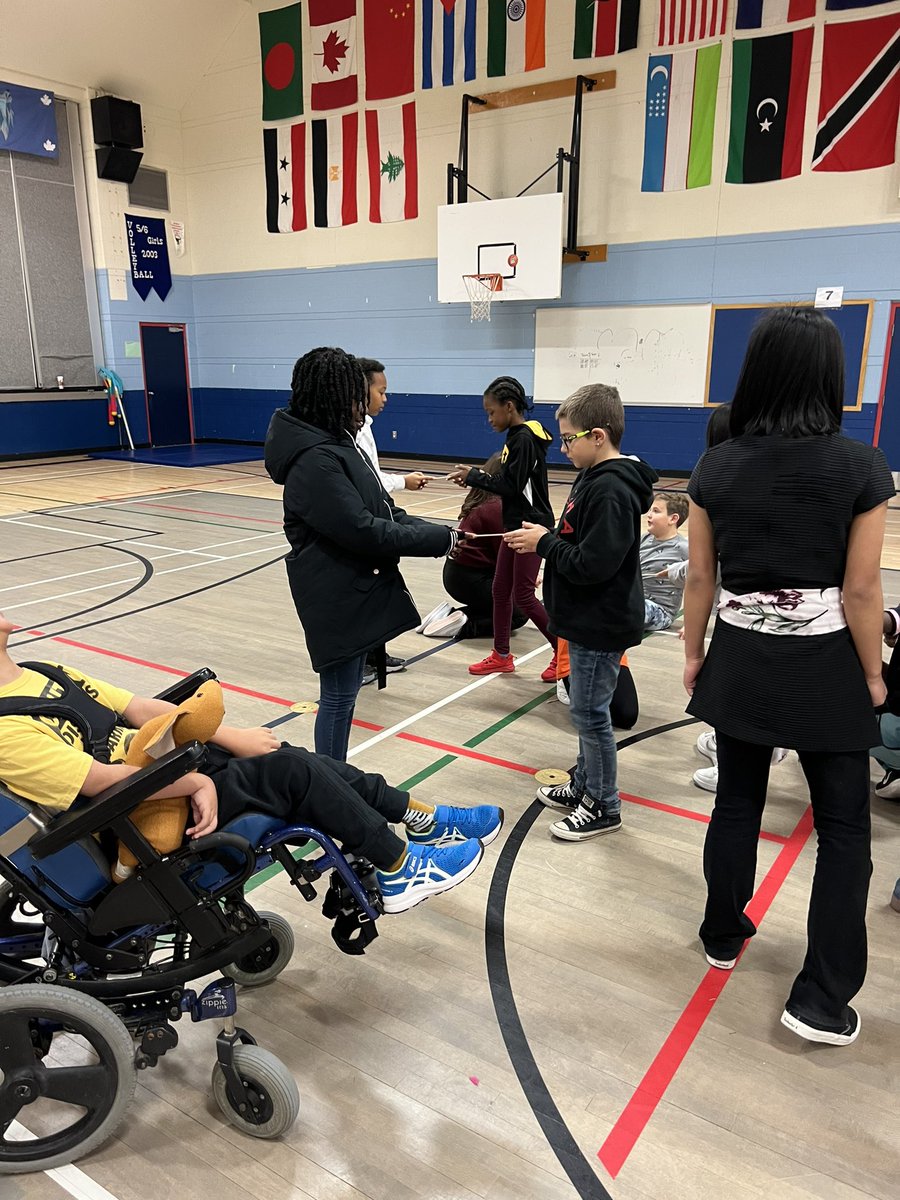 Indigenous Games in the Timberlea gym with @annaleeskinner, @BeaconhillFMPSD, @ChristianFMPSD, @Mr_Shewchuk and @FortMcTuba @FMPSD @TimberleaSchool