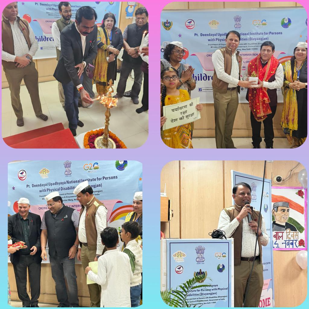 pdunippd's tweet photo. #PDUNIPPD, #Cross_Disability_Early_Intervention_Centre in collaboration with MAA SHAKTI (International Organization) and Ek Nayi Pahal, organised the "Children’s Day Celebration" on 17th November 2023.
@socialpwds
@Drvirendrakum13 https://t.co/Fp2QwLsGry